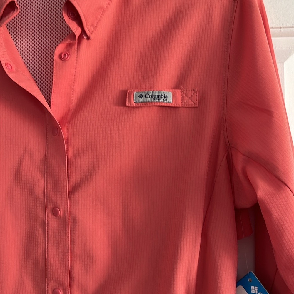 Columbia Tamiami Long Sleeve PFG Performance Shirt NWT - Picture 3 of 10